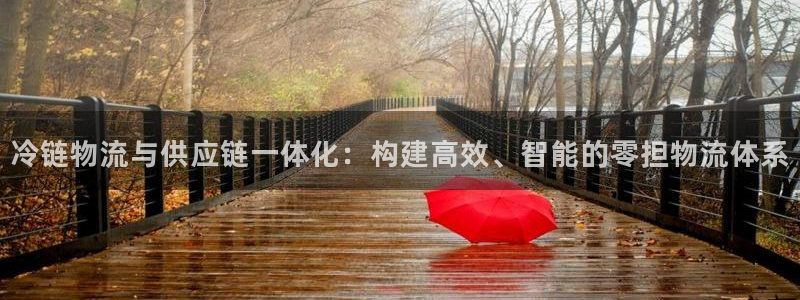 旺财28充值方式：冷链物流与供应链一